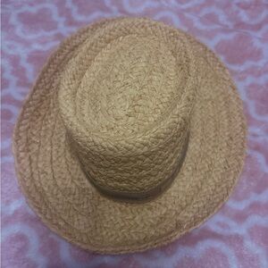 Scala Handcrafted Natural Straw Hat